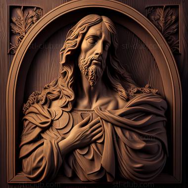 3D model st jesus (STL)